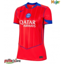 Camiseta Paris Saint-Germain Bradley Barcola #29 Tercera Equipación para mujer 2025-26 manga corta